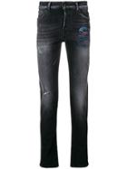 Marcelo Burlon County Of Milan Straight-leg Jeans - Black