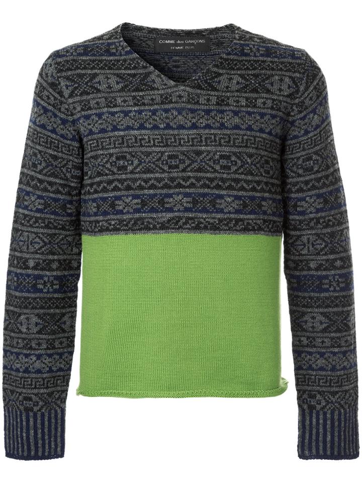 Comme Des Garçons Vintage Alpine Jumper - Green