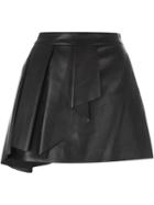 Neil Barrett Front Pleat A-line Skirt