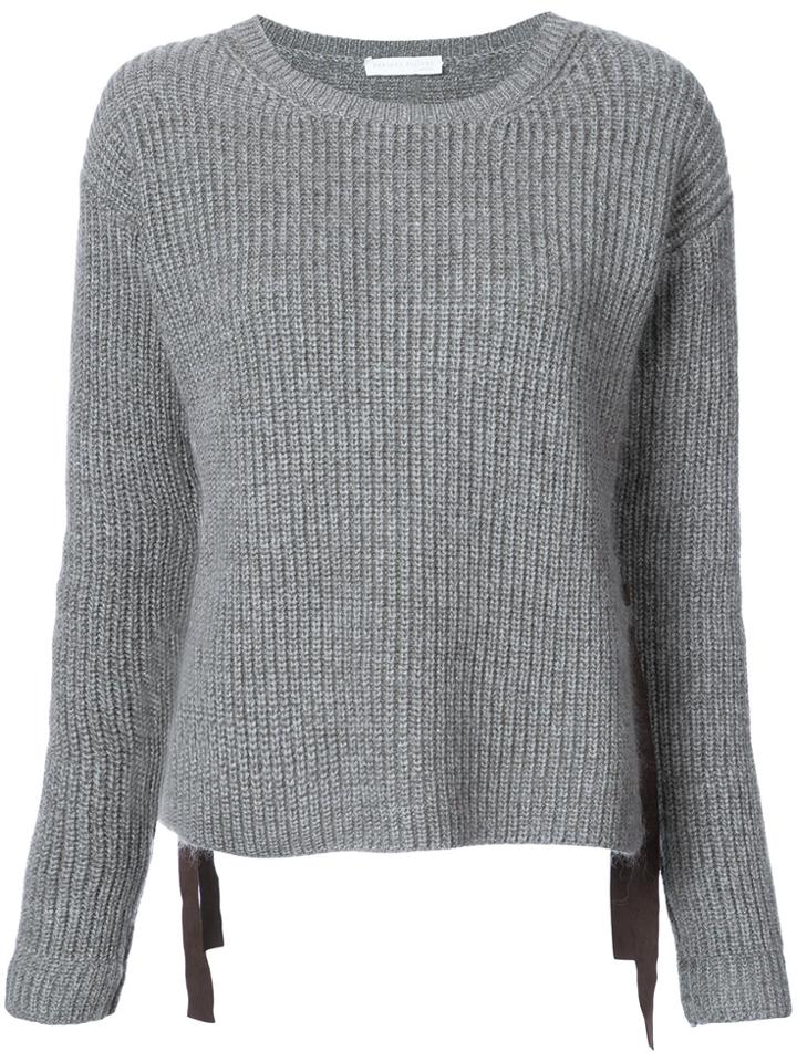 Fabiana Filippi Round Neck Sweater - Grey