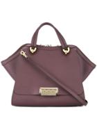 Zac Zac Posen Eartha Iconic Jumbo Double Handle Tote - Pink & Purple