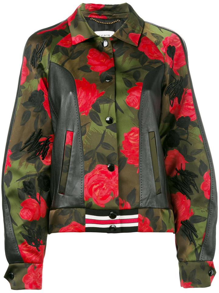 Coach - Varsity Jacket - Women - Sheep Skin/shearling/polyester/viscose - 4, Sheep Skin/shearling/polyester/viscose