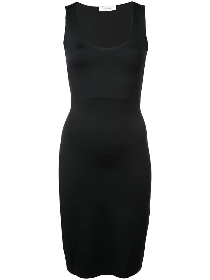The Row Scoop Neck Dress - Black