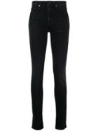 Saint Laurent Skinny Fitted Jeans - Black