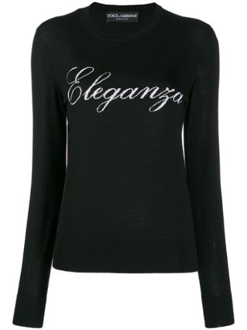Dolce & Gabbana Eleganza Sweater - Black