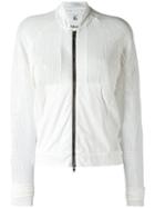 Lost & Found Rooms - Knitted Bomber Jacket - Women - Cotton/spandex/elastane - Xs, White, Cotton/spandex/elastane