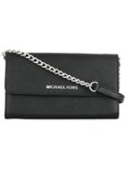 Michael Michael Kors Jet Set Travel Crossbody Bag, Women's, Black, Leather