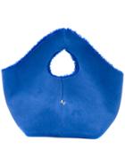 Astraet Furry Inside Tote Bag - Blue