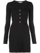 Reformation Marlene Mini Dress - Black