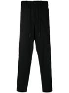 Y-3 Fitted Track Trousers - Black