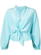 Tome Bow-tied Cropped Shirt - Unavailable