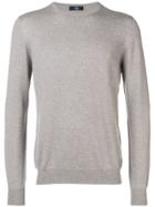 Fay Crew Neck Lightweight Sweater - Neutrals