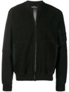 Stone Island Shadow Project Zip Front Sweatshirt - Black