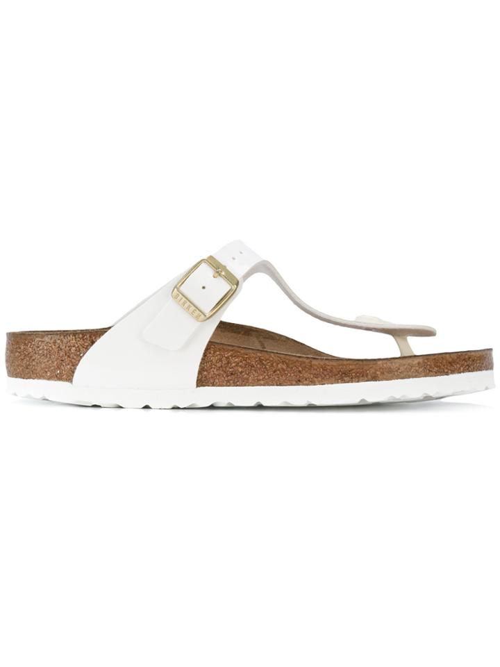 Birkenstock T-bar Sandals - White