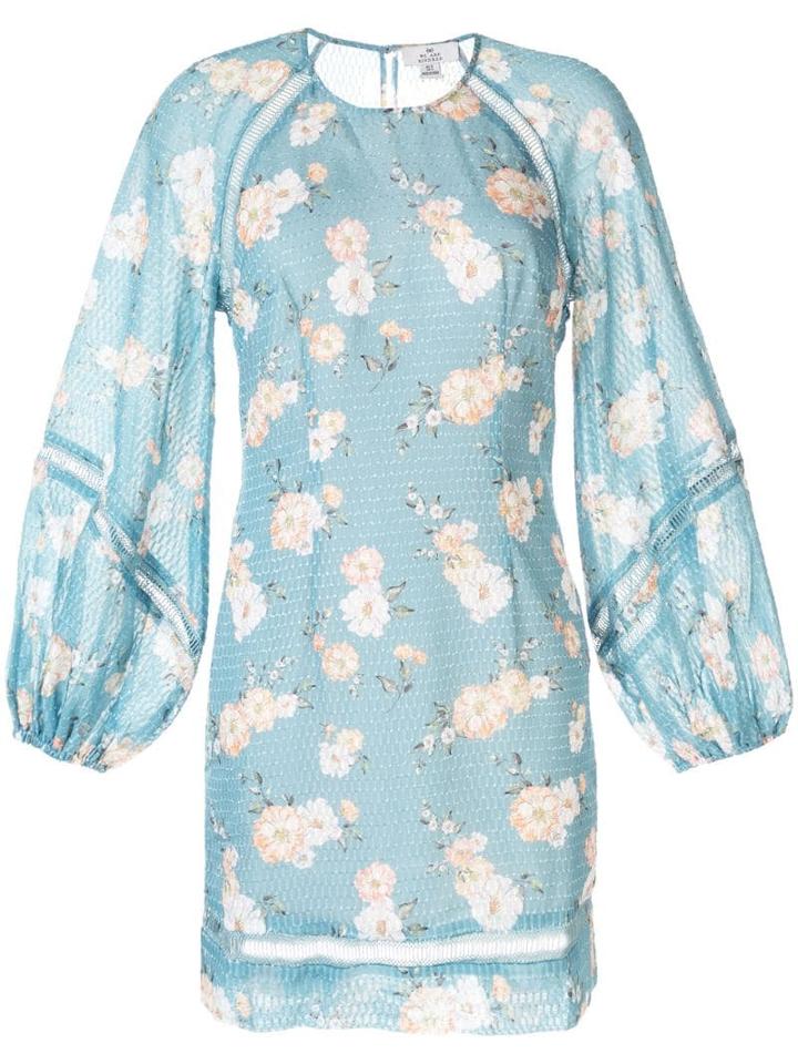 We Are Kindred Mia Floral-print Dress - Blue