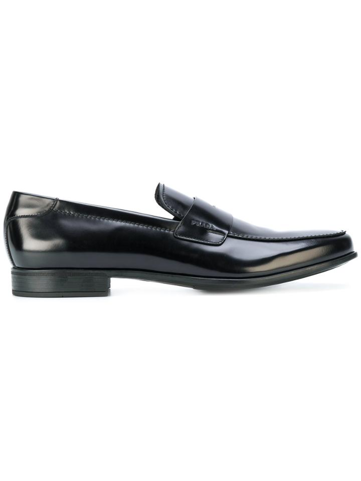 Prada Classic Loafers - Black