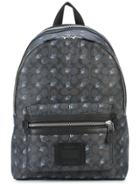 Coach Diamond Print Academy Backpack - Grey