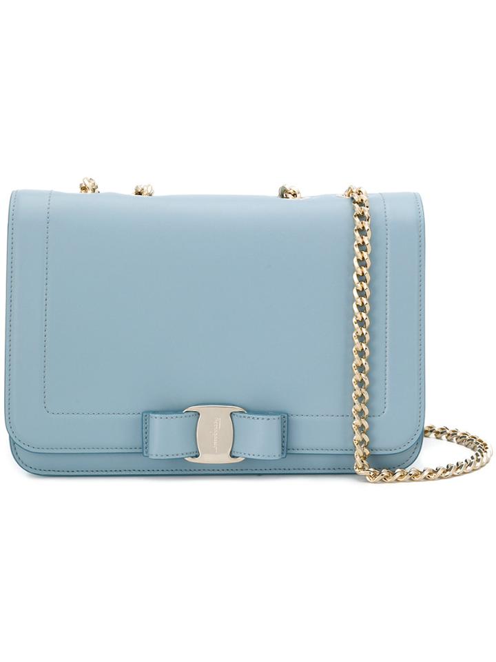 Salvatore Ferragamo Vara Rainbow Bag - Blue