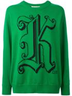 Christopher Kane Crew Neck Sweater - Green