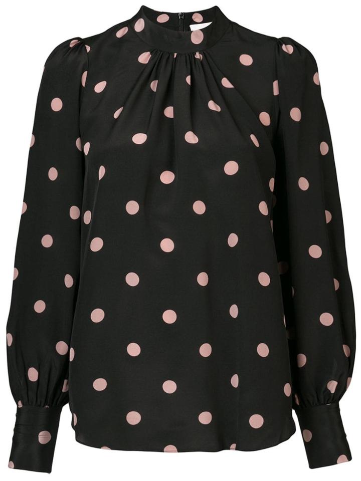 Zimmermann Polka Dot Blouse - Black