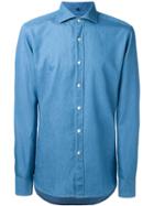 Fay Denim Shirt, Size: 41, Blue, Cotton