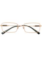Bulgari - Square Frame Glasses - Unisex - Buffalo Horn/metal - 55, Grey, Buffalo Horn/metal