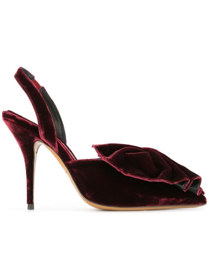 Alexandre Vauthier Kate Slingback Pumps - Red