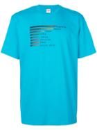 Supreme Chart T-shirt - Blue