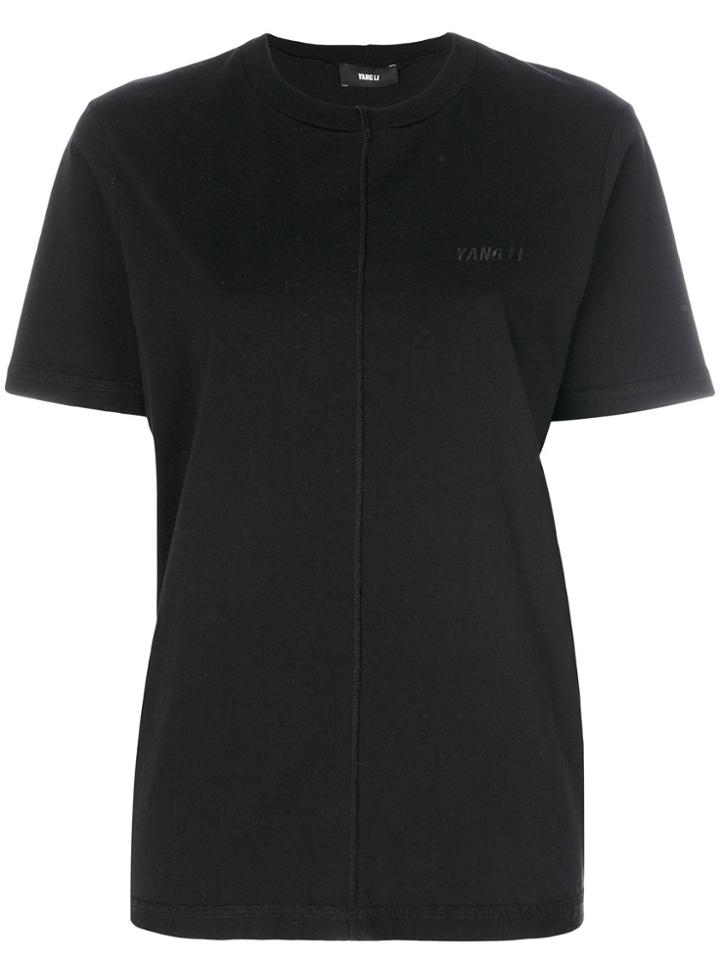 Yang Li Panelled Sweatshirt - Black