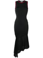 Victoria Beckham Fitted Asymmetric Hem - Black