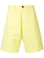 Stone Island Shadow Project Classic Chino Shorts - Yellow & Orange