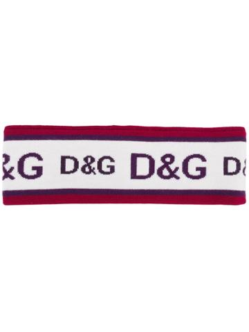 Dolce & Gabbana D & G Sweat Hairband - White
