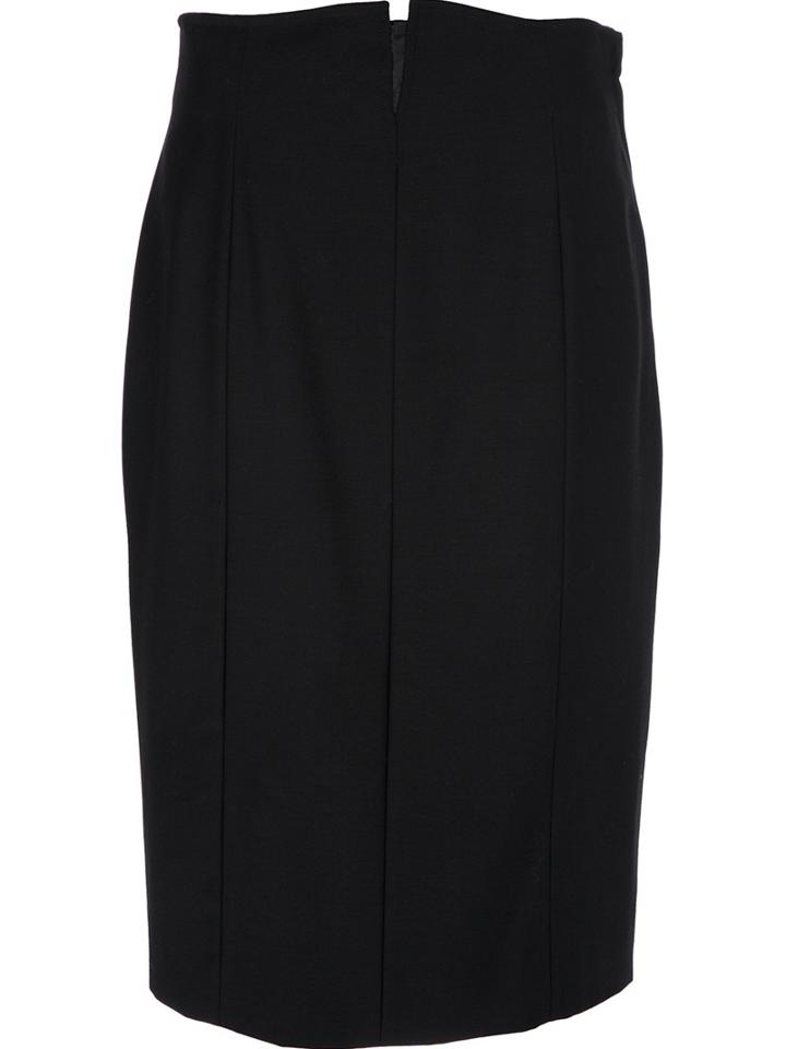 Gianfranco Ferre Vintage Notch Detail Skirt