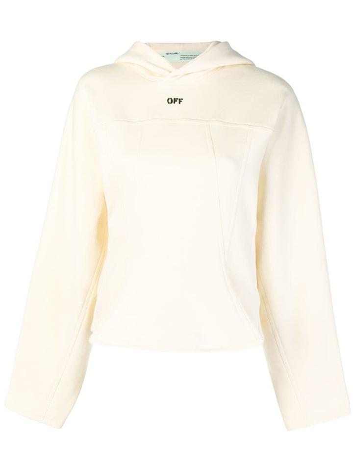 Off-white Flared Jersey Sweater