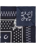 Takahiromiyashita The Soloist Novelty Print Bandana - Blue