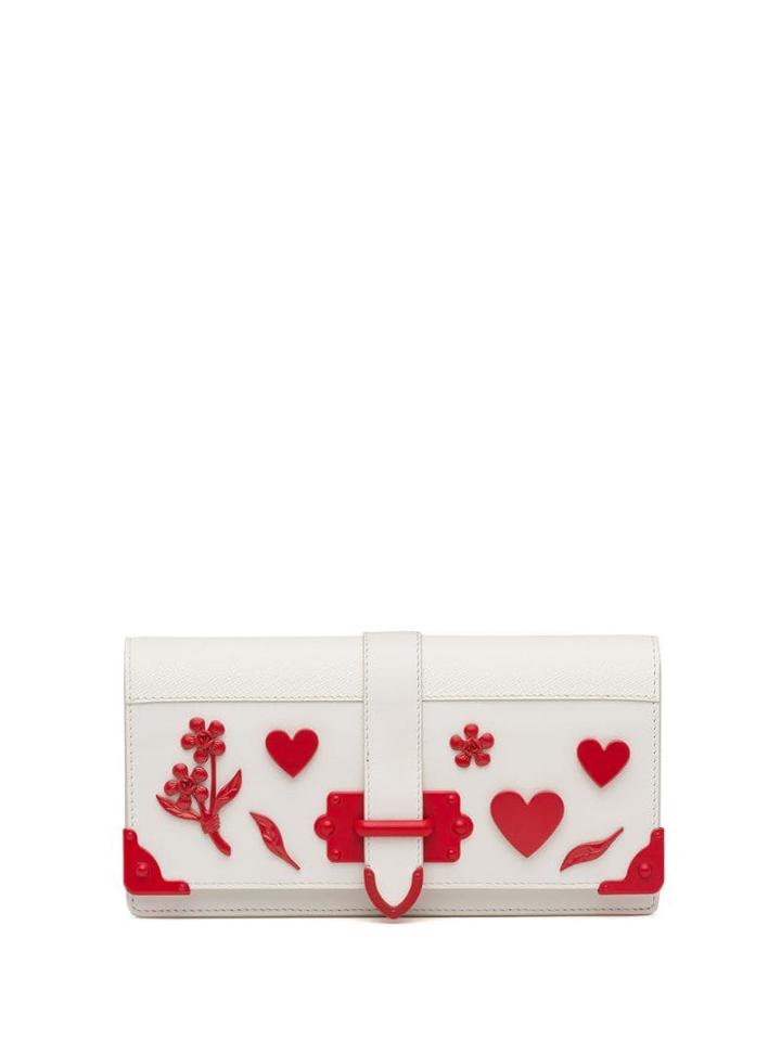 Prada Cahier Mini-bag - White