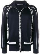Valentino Embroidered Track Jacket - Blue