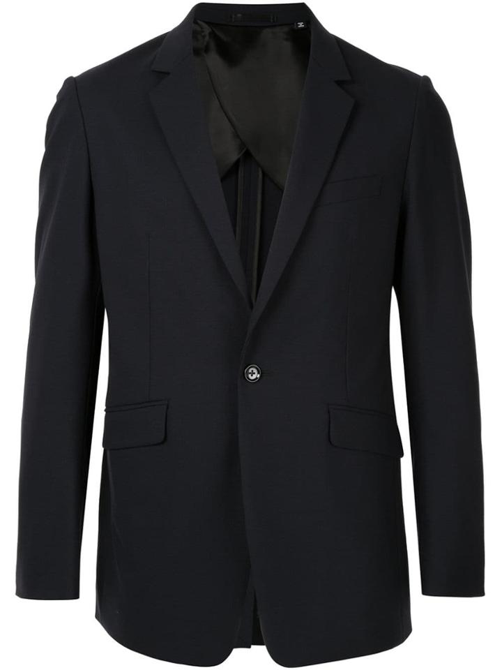 Knott Men Single-breasted Blazer - Blue