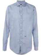 Dsquared2 Checked Shirt, Men's, Size: 50, Cotton/modal/silk