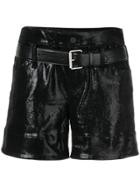 Rta Fitted Shorts - Black