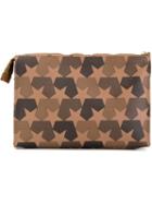 Ports 1961 Star Camouflage Print Clutch