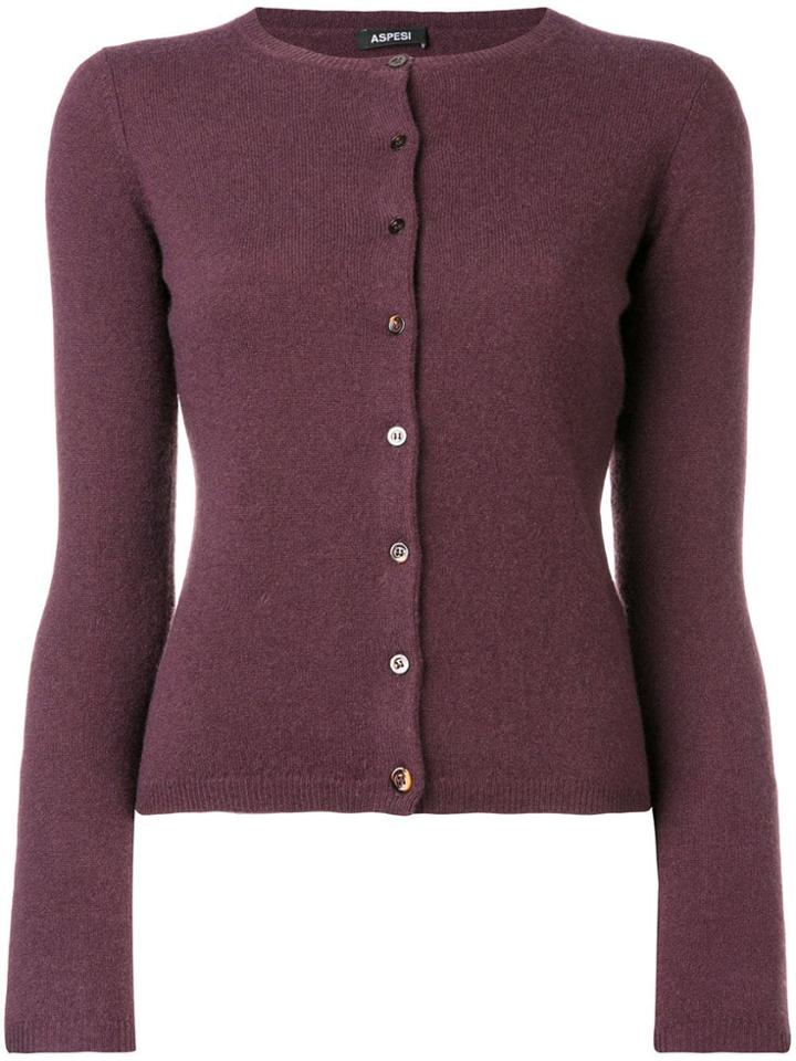 Aspesi Cashmere Cardigan - Pink & Purple