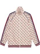 Gucci Oversize Printed Jersey Jacket - 9744 White