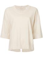 Bassike Three-quarter Sleeved Jumper - Nude & Neutrals