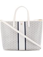 Tory Burch Chain-print Tote - White