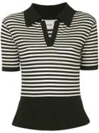 Khaite Short Sleeve Polo Shirt - Blue