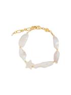 Anni Lu Dolores Beaded Pearl Bracelet - Gold