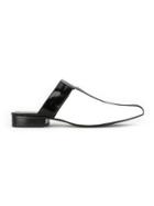 Gloria Coelho Leather Mules - White