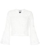 Edward Achour Paris Embroidered Jacket - White