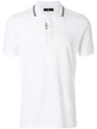 Fay Short Sleeved Polo Shirt - White